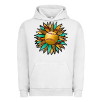 Pigment Lunar Rock Softball Sunflower Urban Hoodie - Jasminsmagicworld