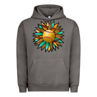 Pigment Tornado Softball Sunflower Urban Hoodie - Jasminsmagicworld