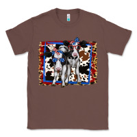 Chestnut 4th of July Cows Holstein Cows Classic Tee - Jasminsmagicworld