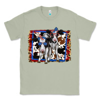 Matcha 4th of July Cows Holstein Cows Classic Tee - Jasminsmagicworld