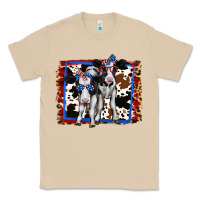 Mushroom 4th of July Cows Holstein Cows Classic Tee - Jasminsmagicworld
