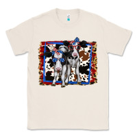 Natural 4th of July Cows Holstein Cows Classic Tee - Jasminsmagicworld