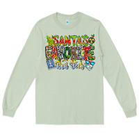 Matcha Santa's Favorite Rad Tech Long Sleeve Tee - CowhideDigitalArt