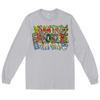Moon Dust Santa's Favorite Rad Tech Long Sleeve Tee - CowhideDigitalArt