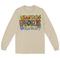 Mushroom Santa's Favorite Rad Tech Long Sleeve Tee - CowhideDigitalArt