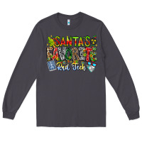 Smoke Santa's Favorite Rad Tech Long Sleeve Tee - CowhideDigitalArt