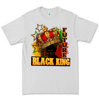 Dove Grey Future black king Premium Tee - FaDigitalArtStudio