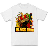 White Future black king Premium Tee - FaDigitalArtStudio