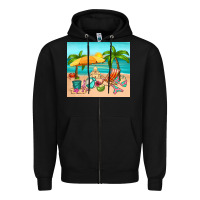 Black summer Zipper Hoodie - RanaPortraitStore