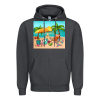Smoke summer Zipper Hoodie - RanaPortraitStore