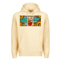 Pina Colada golden retriever license plate Premium Hoodie - Artiststas