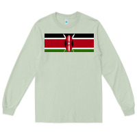 Matcha kenya flag Long Sleeve Tee - artisFamous