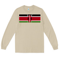 Mushroom kenya flag Long Sleeve Tee - artisFamous
