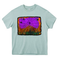Arona halloween spider web background Heavy Core Tee - Jasminsmagicworld