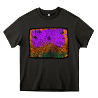 Asphalt halloween spider web background Heavy Core Tee - Jasminsmagicworld