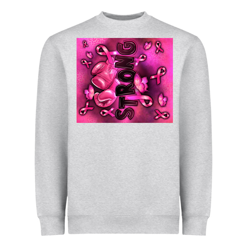 Strong Breast Cancer Heavyweight Sweatshirt by RanaPortraitStore | Teevron