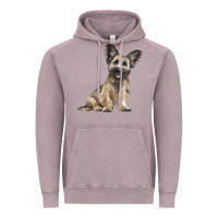 Vintage Zinc Skye Terrier Dog Illustrations Vintage Hoodie - LillyAllenDesigns