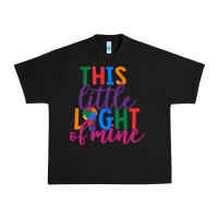 Black This Little Light Of Mine Urban Heavy Tee - CowhideDigitalArt