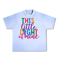Grape Ice This Little Light Of Mine Urban Heavy Tee - CowhideDigitalArt