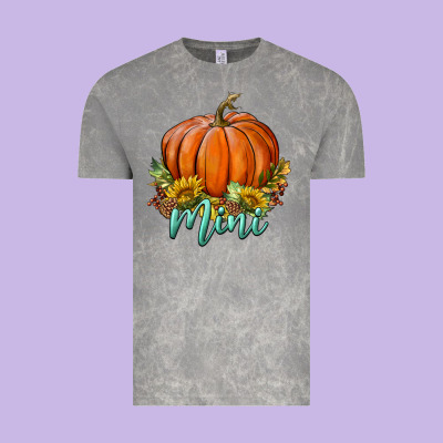 Pumpkin Mini Vintage Tee Designed By Bundleandbundleshop