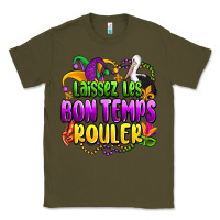 Army Green laissez les bon temps rouler olivia Classic Tee - OliviaCreatesArt