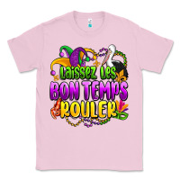 Bubblegum Pink laissez les bon temps rouler olivia Classic Tee - OliviaCreatesArt