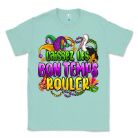 Seafoam laissez les bon temps rouler olivia Classic Tee - OliviaCreatesArt
