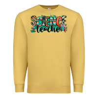 Antique Gold science teacher Premium Sweatshirt - RanaPortraitStore