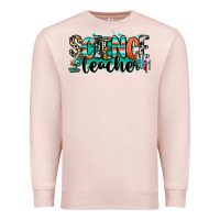 Pale Pink science teacher Premium Sweatshirt - RanaPortraitStore