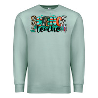 Seafoam science teacher Premium Sweatshirt - RanaPortraitStore