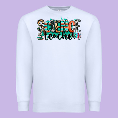 Science Teacher Premium Sweatshirt Designed By Ranaportraitstore