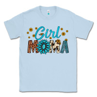 Dusty Blue girl mama Classic Tee - Artiststas