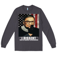 Smoke Notorious R.B.G. Funny Progressive, Liberal Ruth Bader Ginsburg Long Sleeve Tee - artisFamous