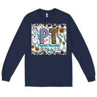 Navy pt physical therapist Long Sleeve Tee - CowhideDigitalArt