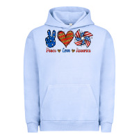 Pigment Grape Ice Peace Love America Urban Hoodie - Jasminsmagicworld
