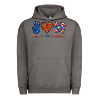 Pigment Tornado Peace Love America Urban Hoodie - Jasminsmagicworld