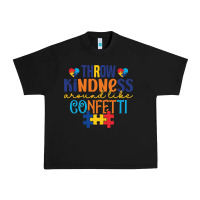 Black Throw kindness around like confetti Urban Heavy Tee - CowhideDigitalArt