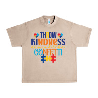 French Oak Throw kindness around like confetti Urban Heavy Tee - CowhideDigitalArt