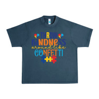 Midnight Navy Throw kindness around like confetti Urban Heavy Tee - CowhideDigitalArt
