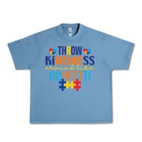 Pebble Blue Throw kindness around like confetti Urban Heavy Tee - CowhideDigitalArt
