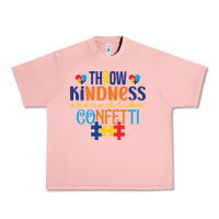 Salmon Throw kindness around like confetti Urban Heavy Tee - CowhideDigitalArt
