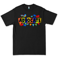 Black Advocate Autism Premium Tee - FaDigitalArtStudio