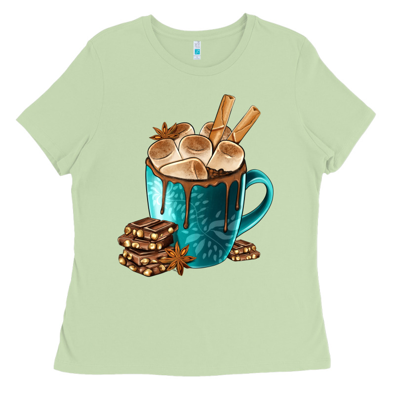 Chocolate And Coffee Ladies Tee by FaDigitalArtStudio | Teevron