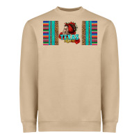 Mushroom texas chica skull with bandana Heavyweight Sweatshirt - Jasminsmagicworld