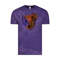 Cloud Purple halloween patch  4 Vintage Tee - BundleAndBundleShop