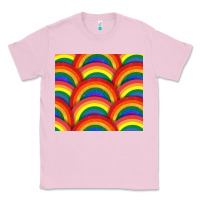 Bubblegum Pink Pride rainbow glitter tumbler Classic Tee - FaDigitalArtStudio
