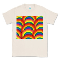 Natural Pride rainbow glitter tumbler Classic Tee - FaDigitalArtStudio