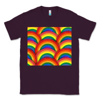 Plum Pride rainbow glitter tumbler Classic Tee - FaDigitalArtStudio
