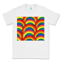 White Pride rainbow glitter tumbler Classic Tee - FaDigitalArtStudio