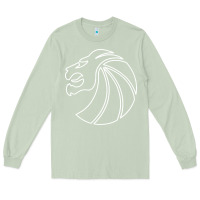 Matcha outline seven lions Long Sleeve Tee - artisFamous